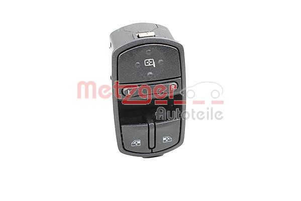 Comutator,macara geam 0916768 METZGER